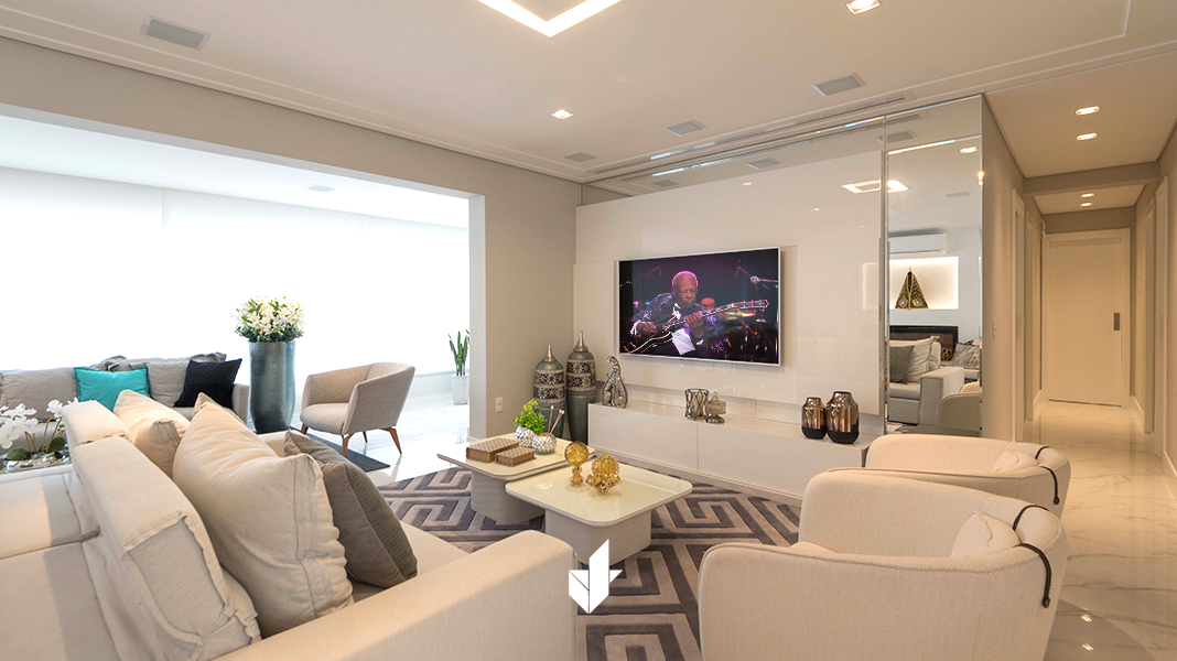 Apartamento de Luxo - Área Social